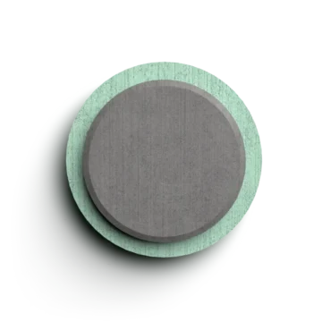Dark Grey/Seafoam Green